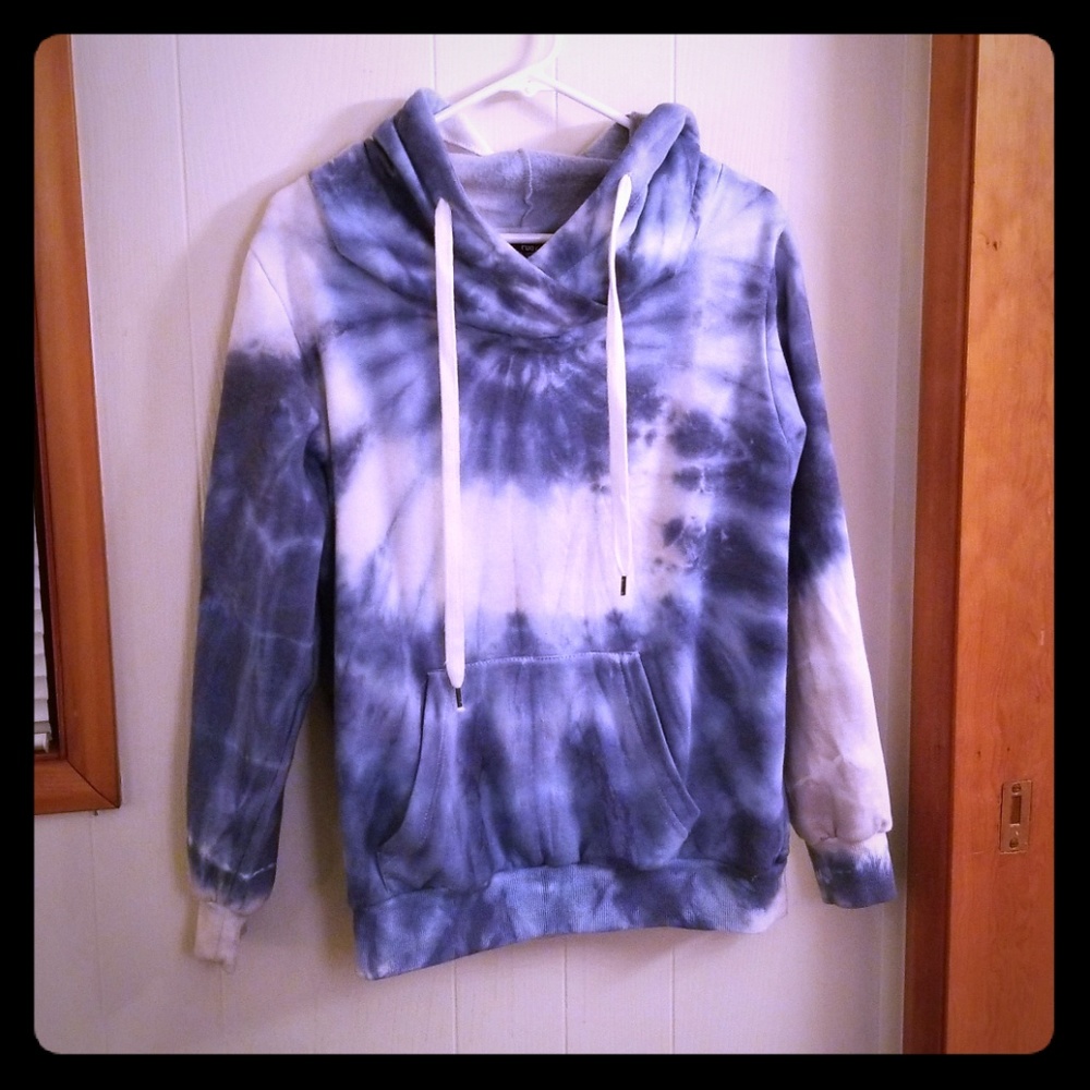 Tie Dye Blue Hoody